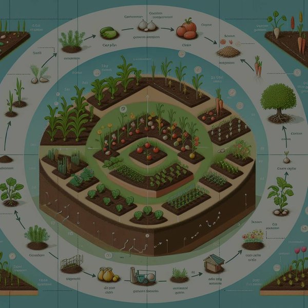 Comment établir un plan de rotation des cultures dans un petit espace ?