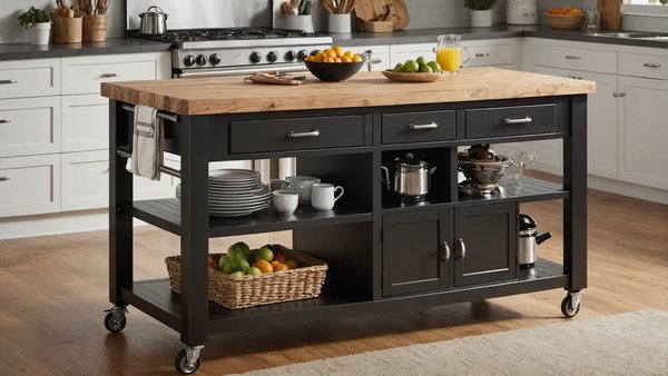 Quels sont les meilleurs matériaux pour fabriquer un îlot de cuisine mobile et résistant?