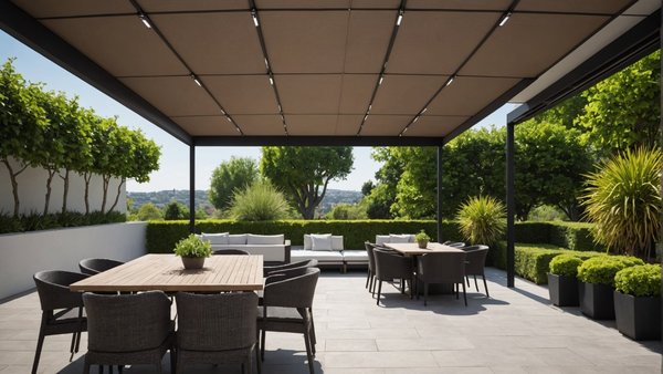 Toiles tendues pour terrasse : élisez l'ombre parfaite !