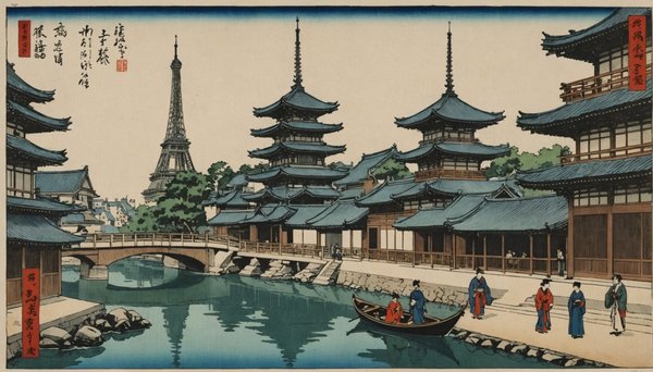 Estampes japonaises : un art entre tradition et modernité à paris